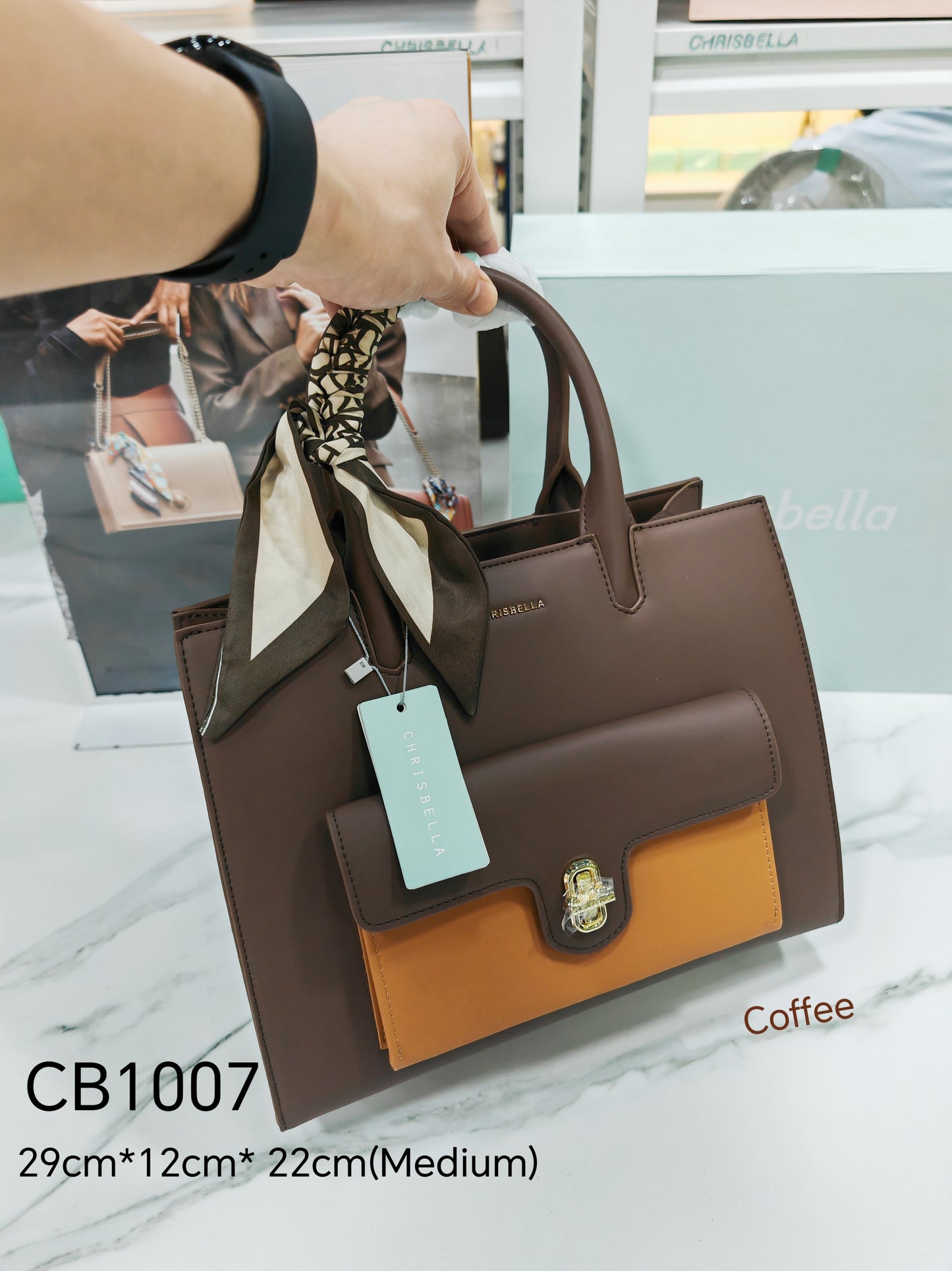 Chrisbella CB1007 (B) Quality Fashion Bag