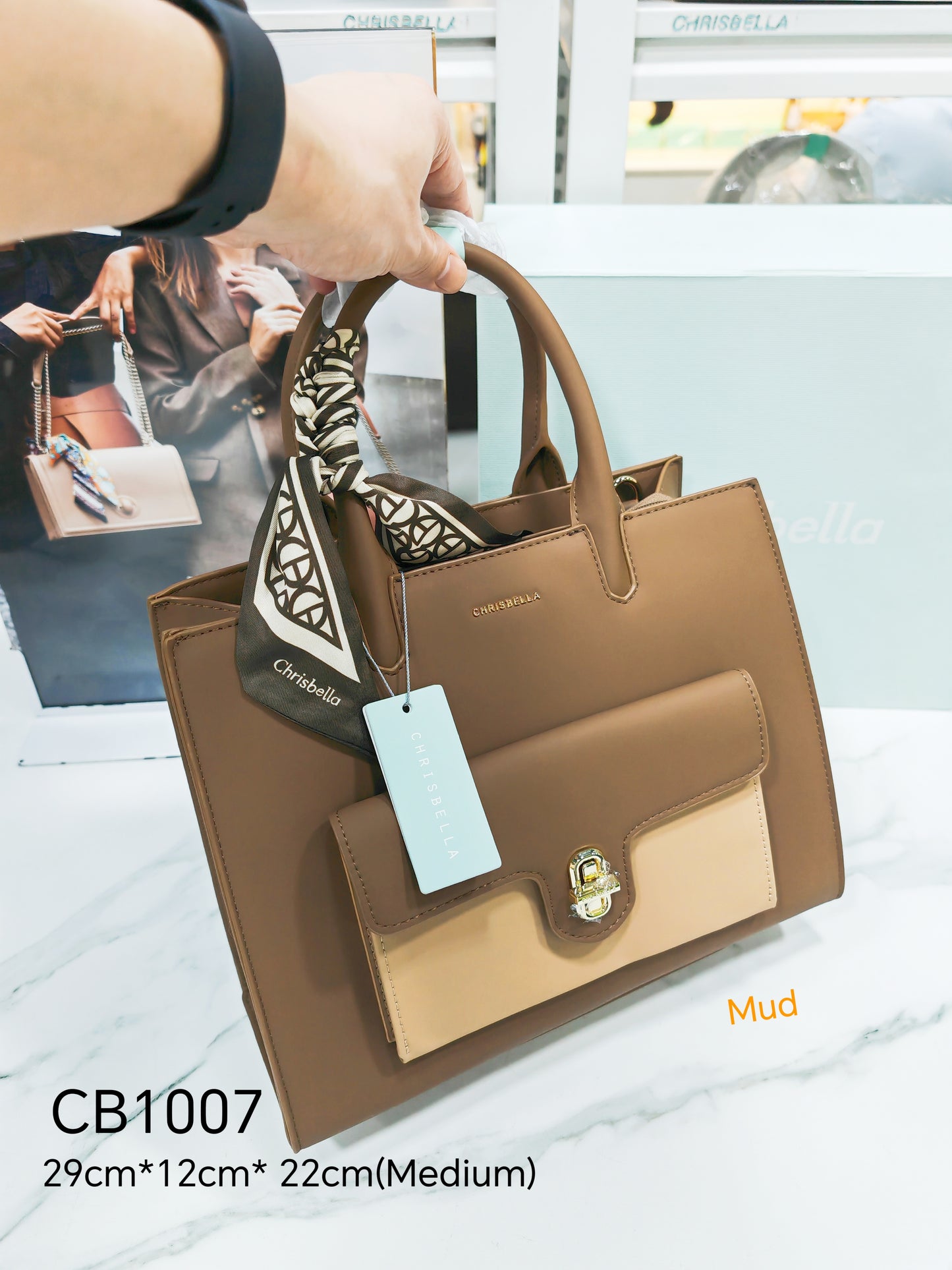 Chrisbella CB1007 (B) Quality Fashion Bag