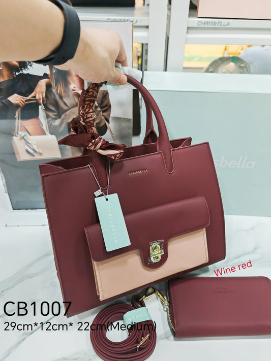 Chrisbella CB1007 (B) Quality Fashion Bag
